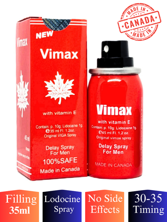 Vimax Spray- Long Time Delay Spray For Men - 35 ML