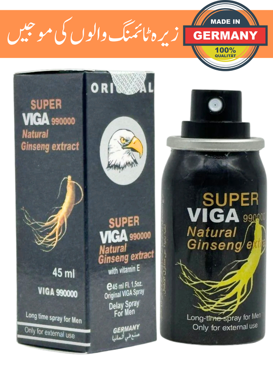 Super Viga 990000 Natural Ginseng Extract Long Time Spray For Men (45 ml)